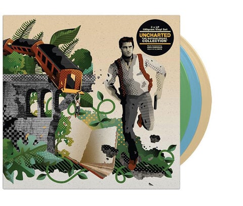 Vinyle Uncharted The Nathan Drake Collection (triple Coloured Vinyl)